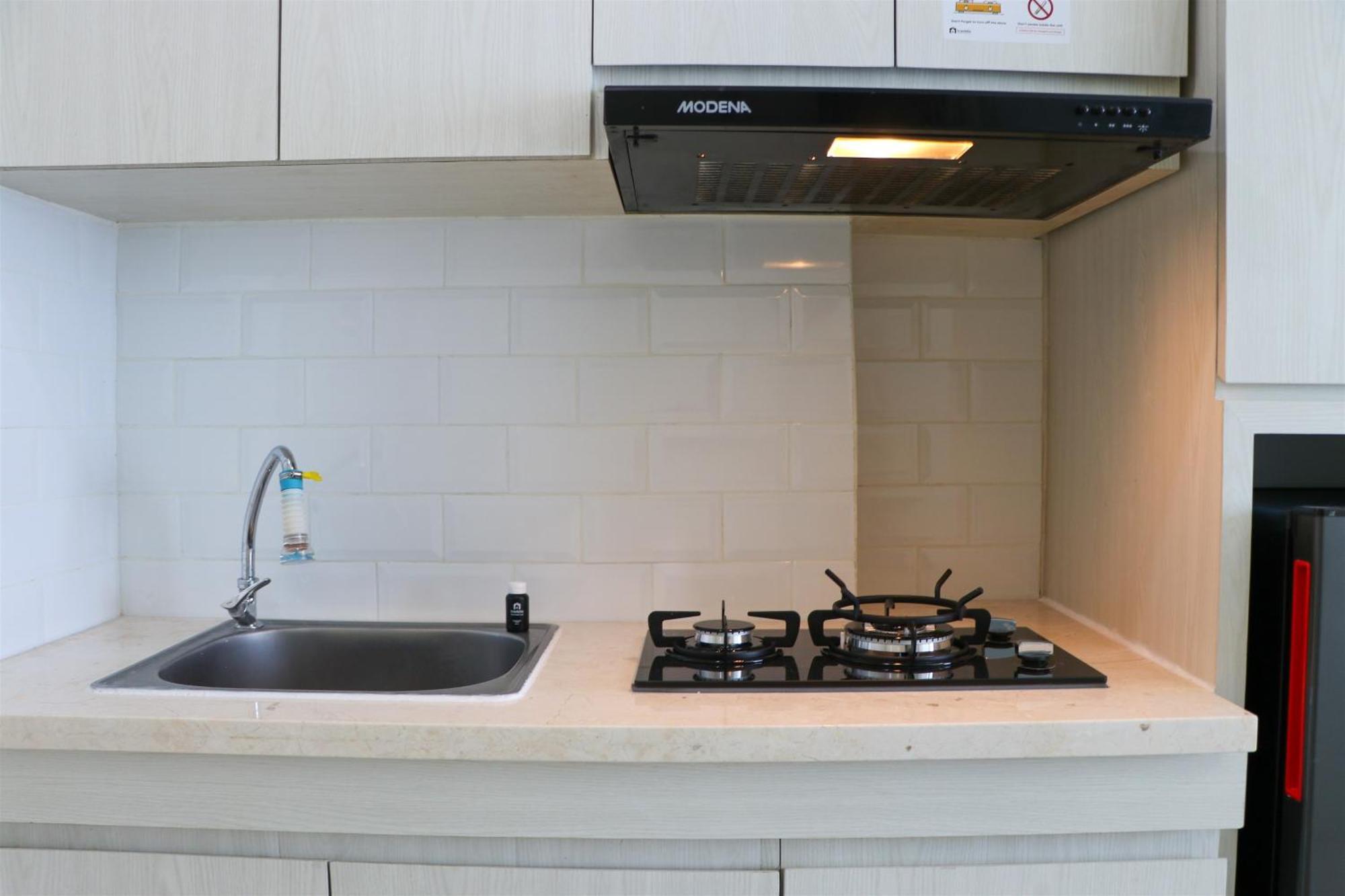 Full Furnished With Simply Look At Springlake Summarecon By Travelio Apartemen *